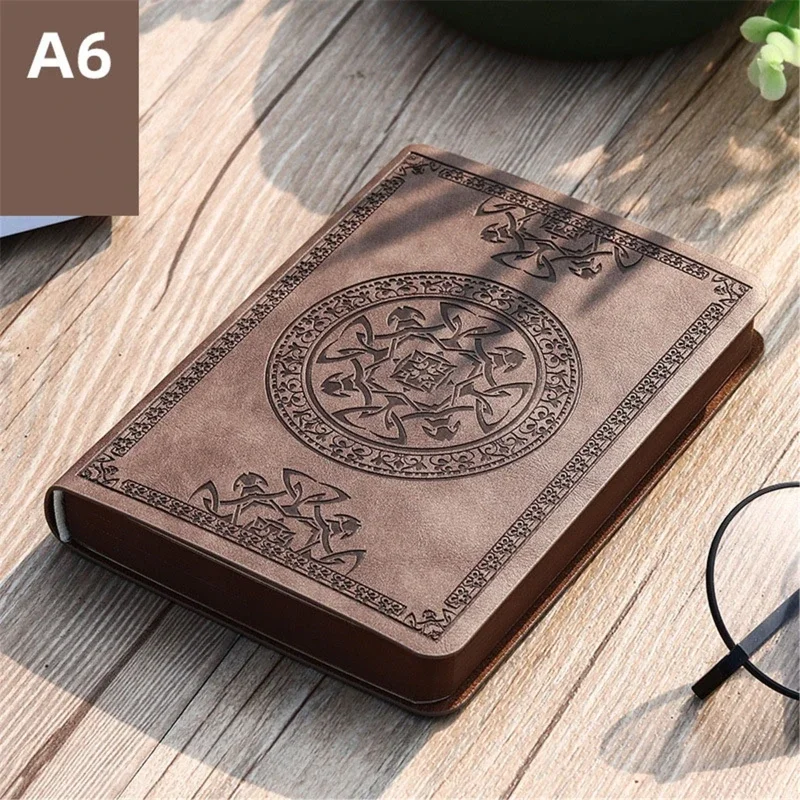 Vintage Leather Journal Notebook - 2025 Yeni Taşınabilir Vintage Deri Defter