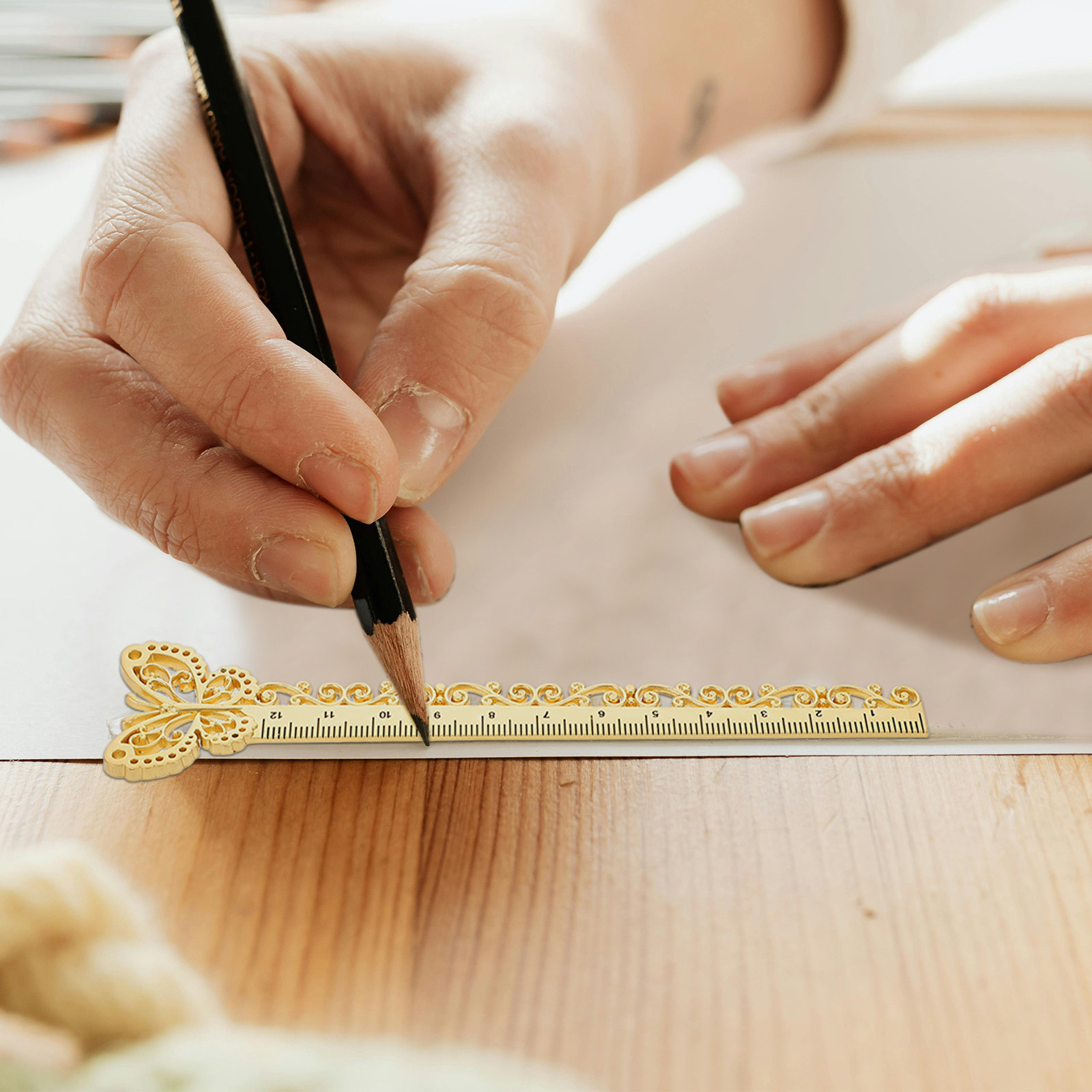 Alaşımlı Kitap Ayracı Cetvel,  - Stationery Books incelemesi ve fiyatı