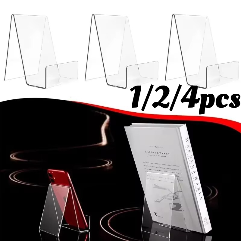 1/2/4 Adet Şeffaf Akrilik Kita - Clear Acrylic Book Stand Holder incelemesi ve fiyatı