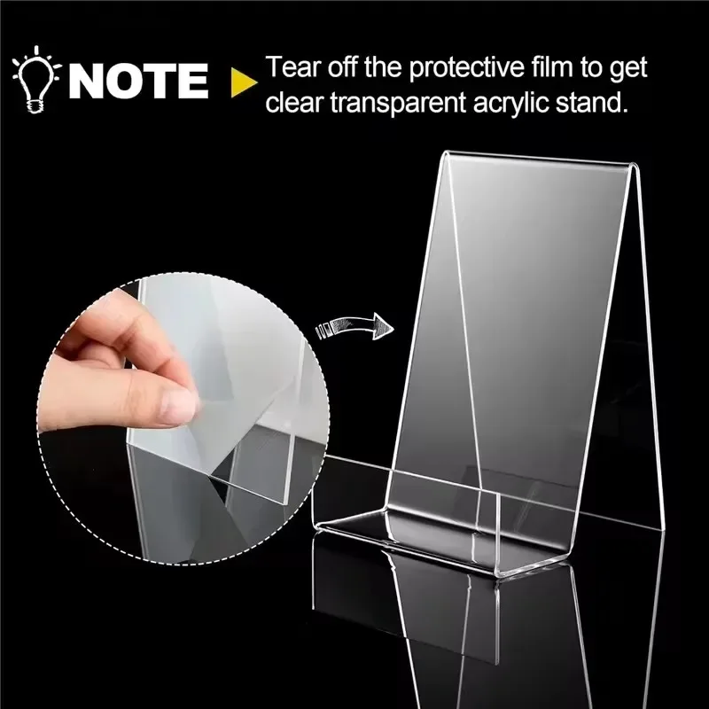 1/2/4 Adet Şeffaf Akrilik Kita - Clear Acrylic Book Stand Holder incelemesi ve fiyatı