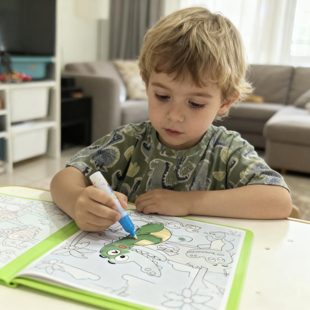 Sihirli Su Çizim Kitabı DIY Do - Reusable Water Magic Coloring Book incelemesi ve fiyatı