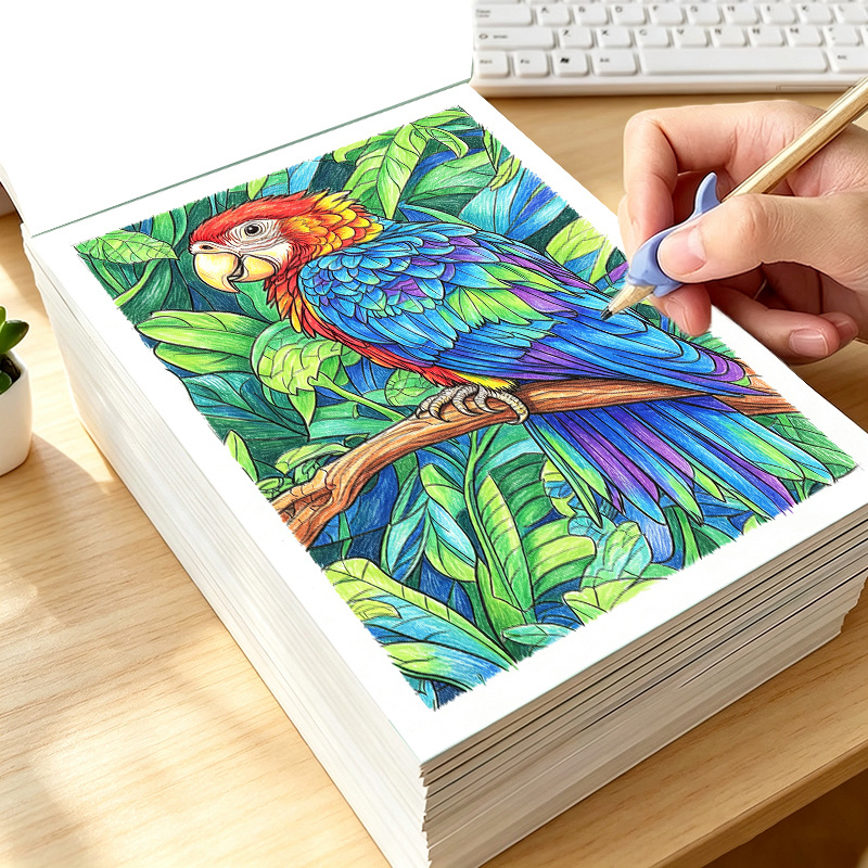 Yetişkinler İçin Hayvanlar Tem - Adult Coloring Book Stress Relief incelemesi ve fiyatı