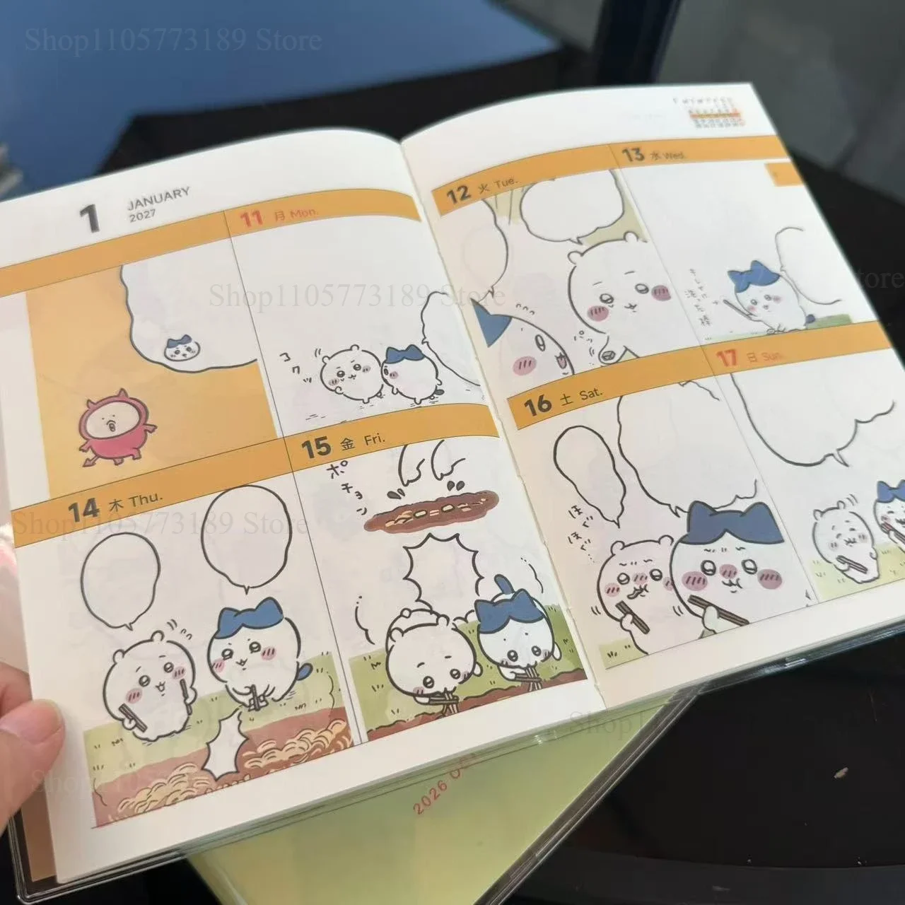 Chiikawa 2027 Haftalık ve Aylı - Stationery Books incelemesi ve fiyatı